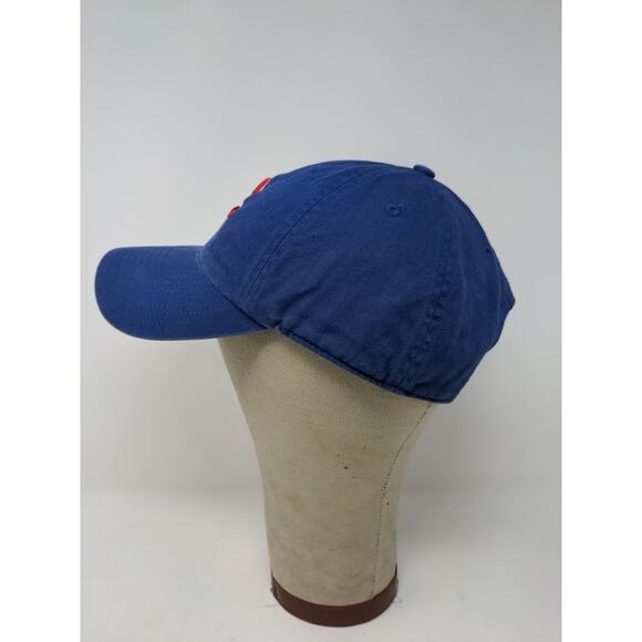 MLB Chicago Cubs Baseball Slideback Hat OSFA Twins Enterprise Cap Blue - Picture 4 of 10